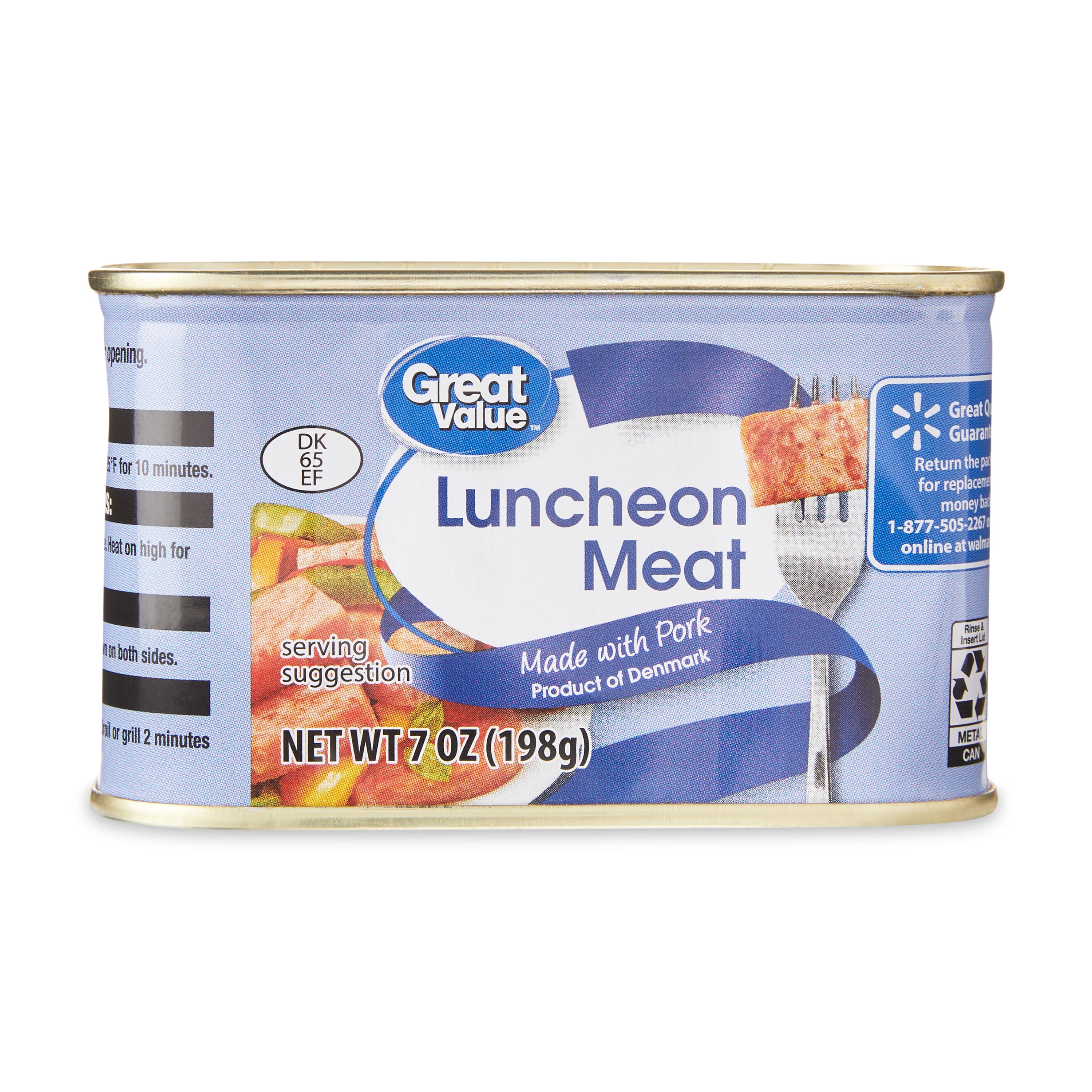 Great Value Luncheon Meat, 7 oz