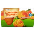 thumbnail image 1 of Great Value Mandarin Oranges, 4 oz, 4 Count, 1 of 6