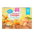 thumbnail image 1 of Great Value Mandarin Oranges, 4 oz, 12 Count, 1 of 8