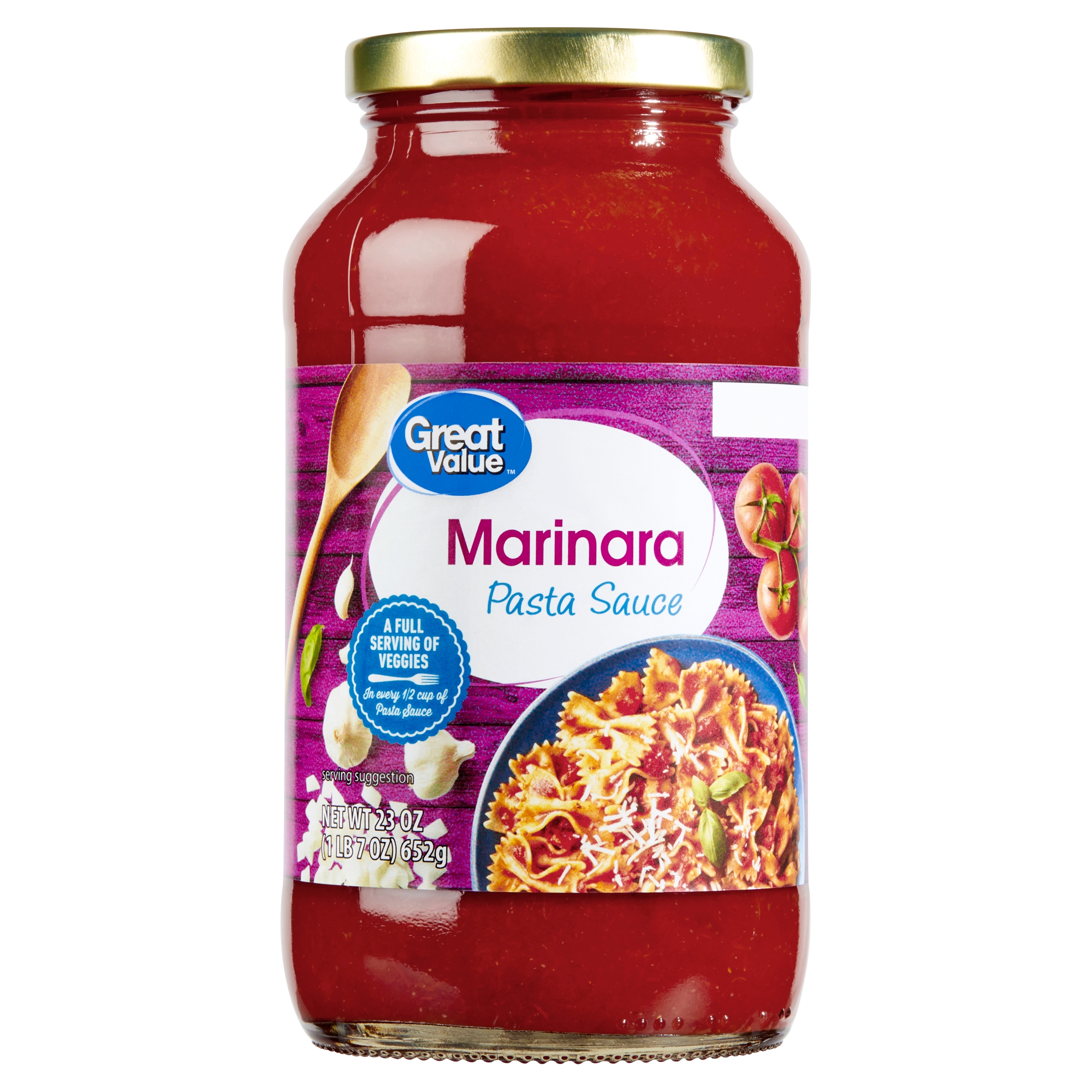 Great Value Marinara Pasta Sauce, 23 oz - image 1 of 8