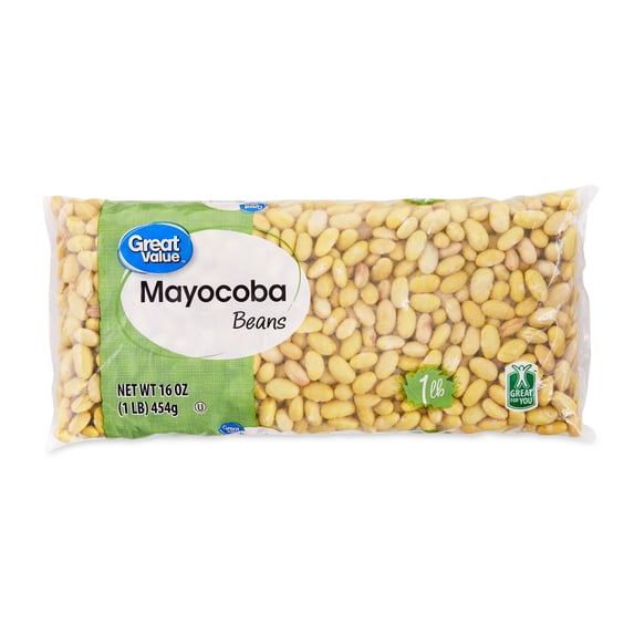 Great Value Mayocoba Beans, 16 oz
