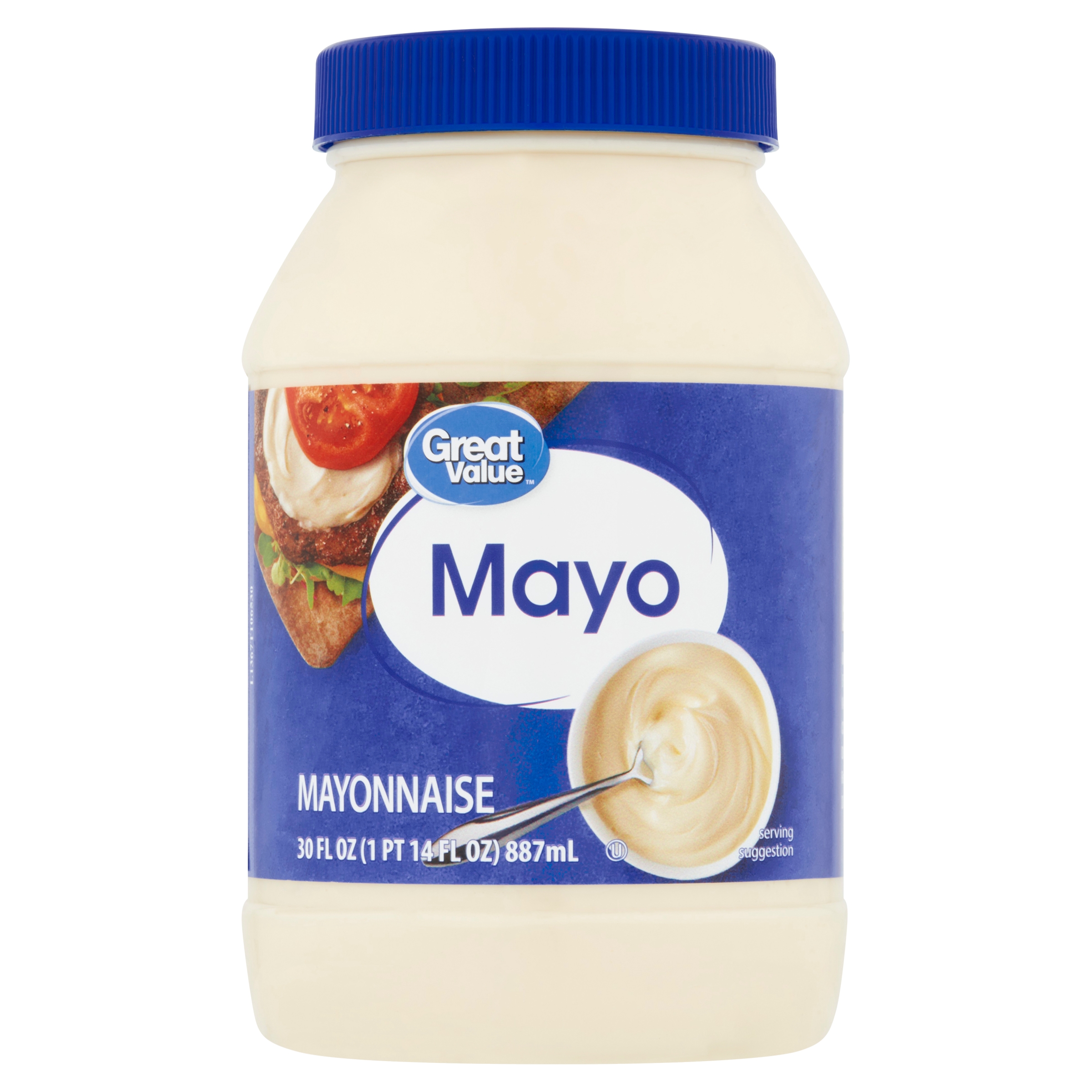 Great Value Mayonnaise, 30 fl oz - image 1 of 7