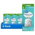 thumbnail image 1 of (6 pack) Great Value Medium Trash Drawstring Bags, 8 Gallon, 40 Count, 1 of 9