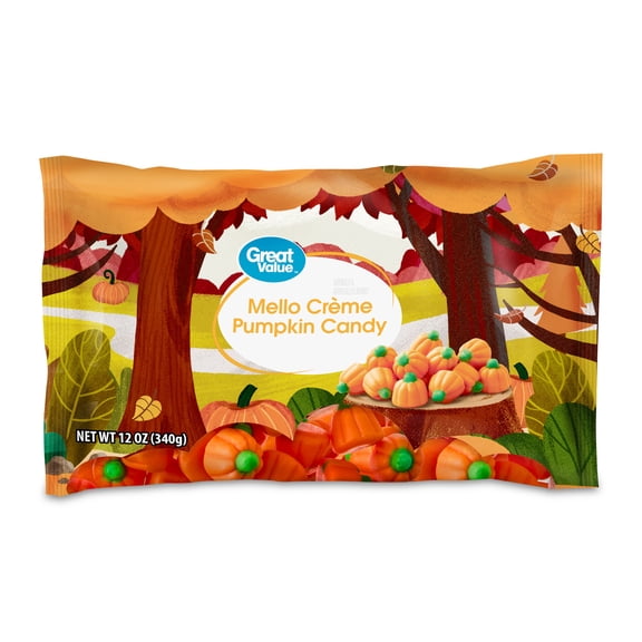Great Value Mello Creme Pumpkin Candy, 12 oz Bag