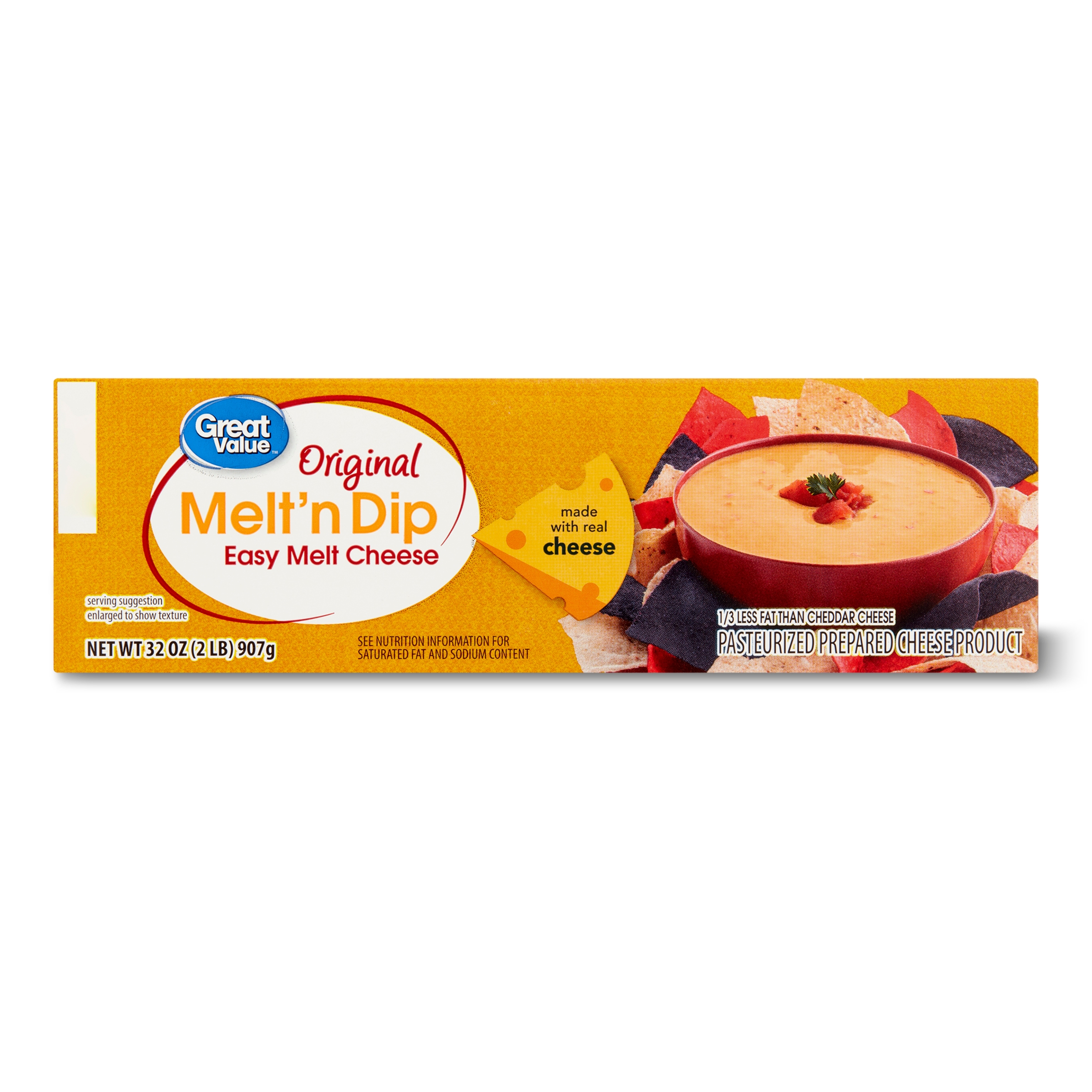 Great Value Melt'n Dip Easy Melt Cheese, 32 oz - image 1 of 7