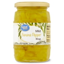 Great Value Mild Banana Pepper Rings, 12.5 fl oz
