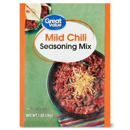 Great Value Mild Chili Seasoning Mix, 1 oz