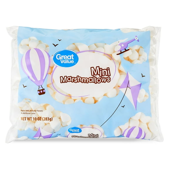 Great Value Mini Marshmallows, 10 oz