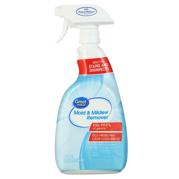 Great Value Mold & Mildew Remover, 1 Quart