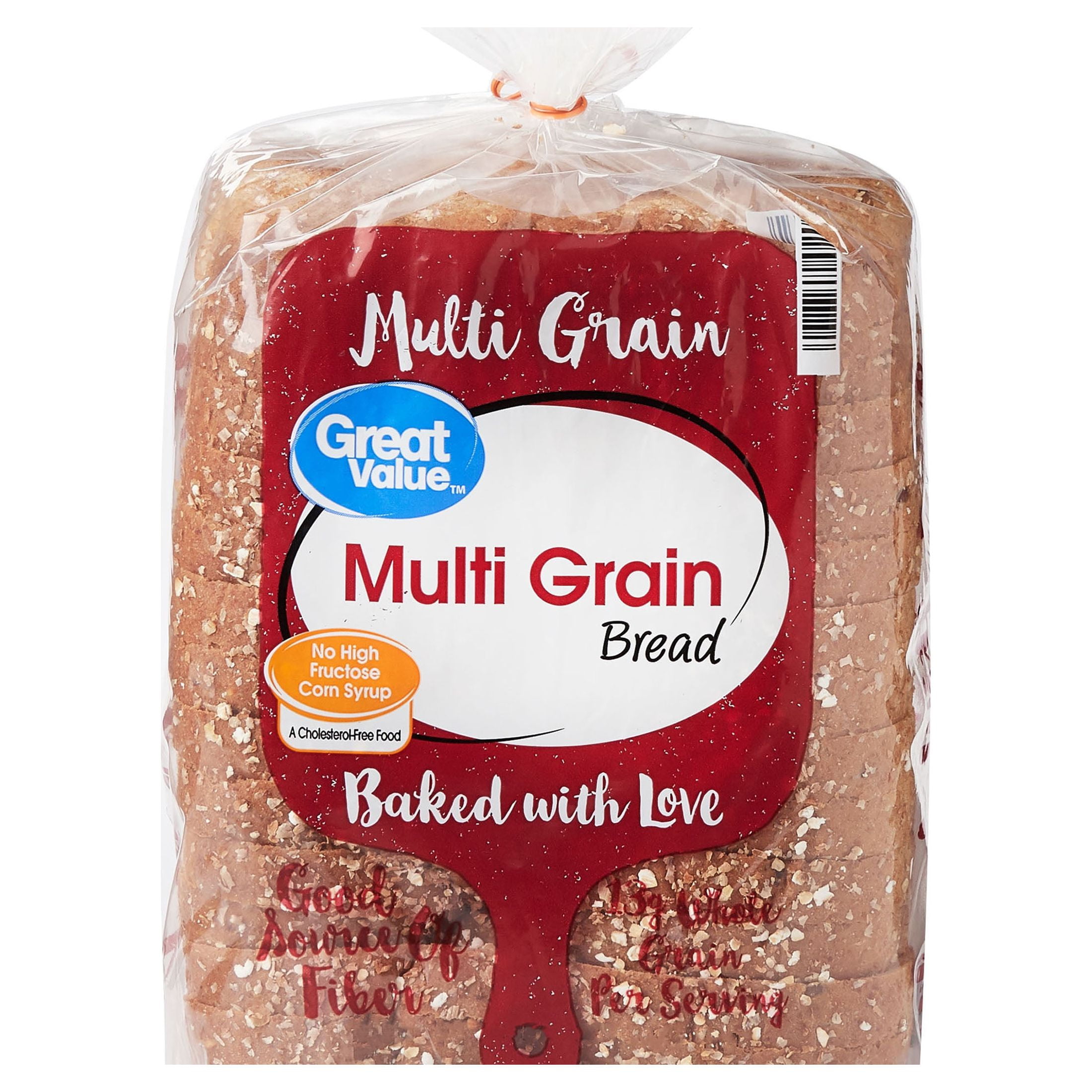 Great Value Multi Grain Bread, 24 oz