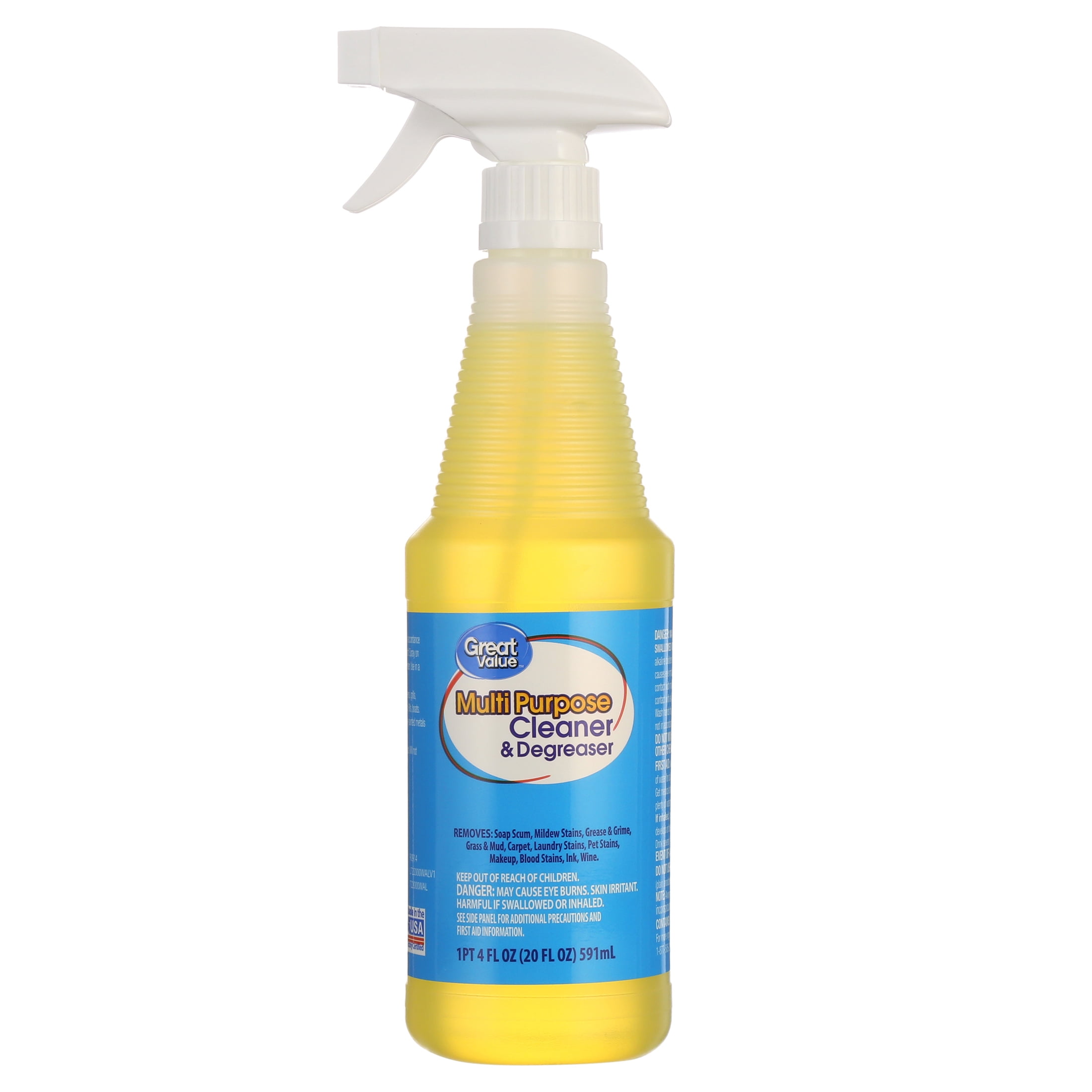 Great Value Multi Purpose Cleaner & Degreaser, 20 fl oz