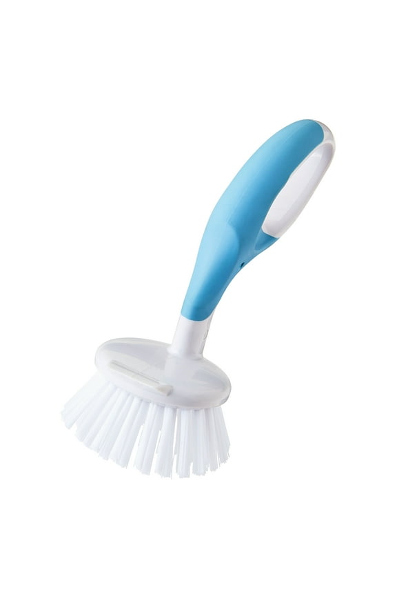 Non-Slip Grip Small Handy Scrubber, Blue