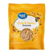 Great Value Oats & Honey Granola, 11 oz