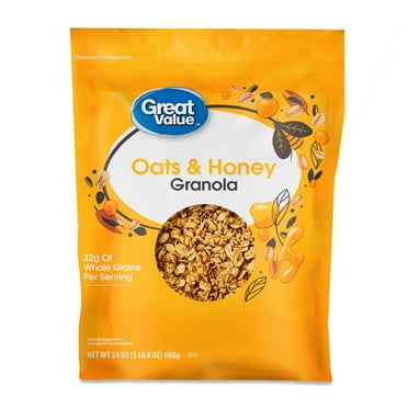 Great Value Oats & Honey Granola, 24 oz