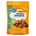 thumbnail image 1 of Great Value Oil Roasted Lightly Salted Almonds, 14 oz, 1 of 7