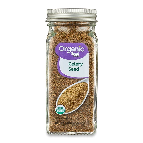 Great Value Organic Celery Seeds, 1.8 oz, 1 Count
