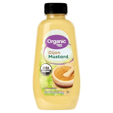 Great Value Organic Dijon Mustard, 12 oz