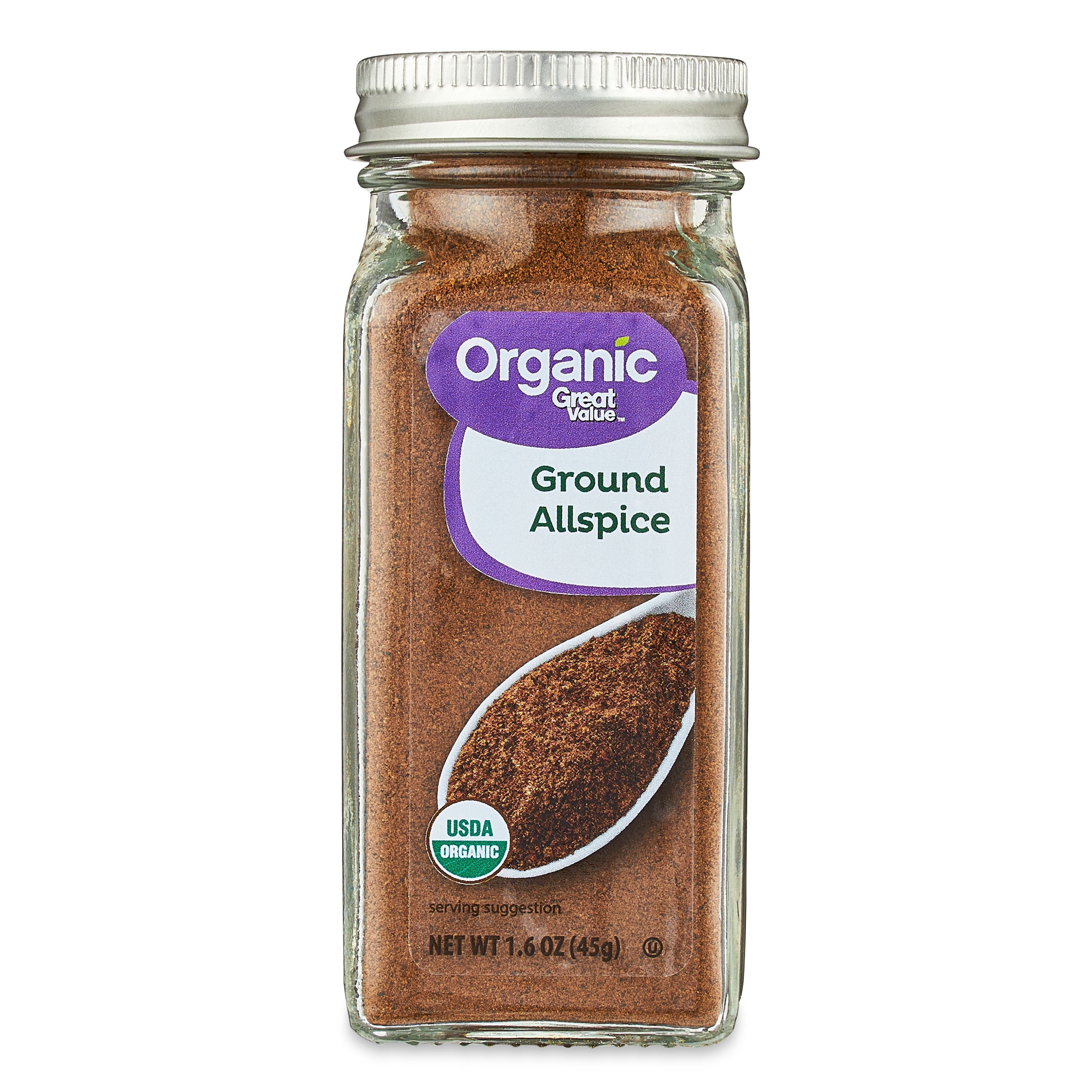 Great Value Organic Ground Allspice - 1.6 oz