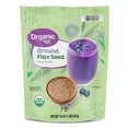 thumbnail image 1 of Great Value Organic Ground Cold Milled Flax Seed, 16 oz (453g) – USDA Certified, Allergen-Free, 1 of 8