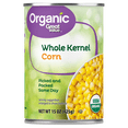 thumbnail image 1 of Great Value Organic Whole Kernel Corn, 15 oz Can, 1 of 8