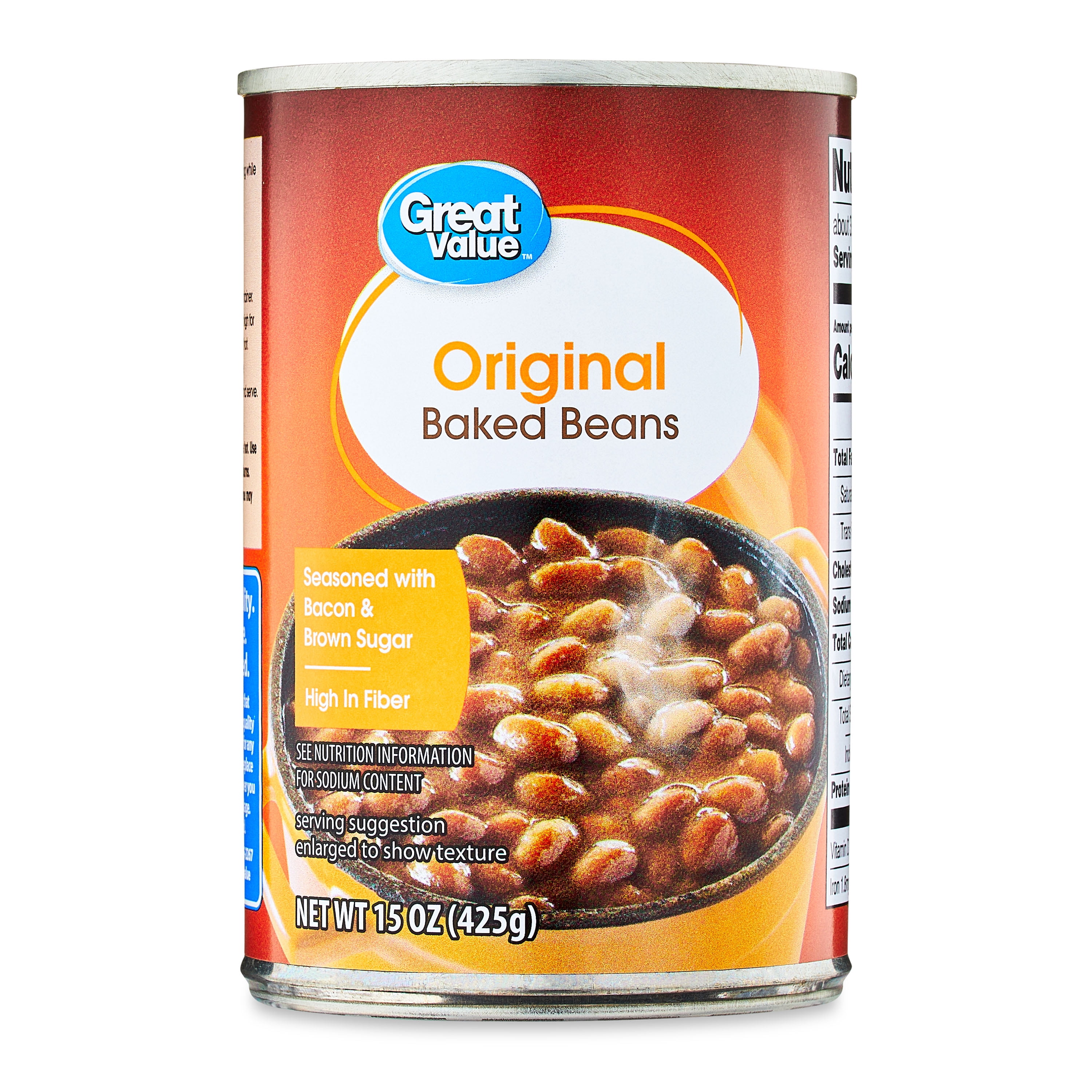 Great Value Original Baked Beans, 15 oz Can