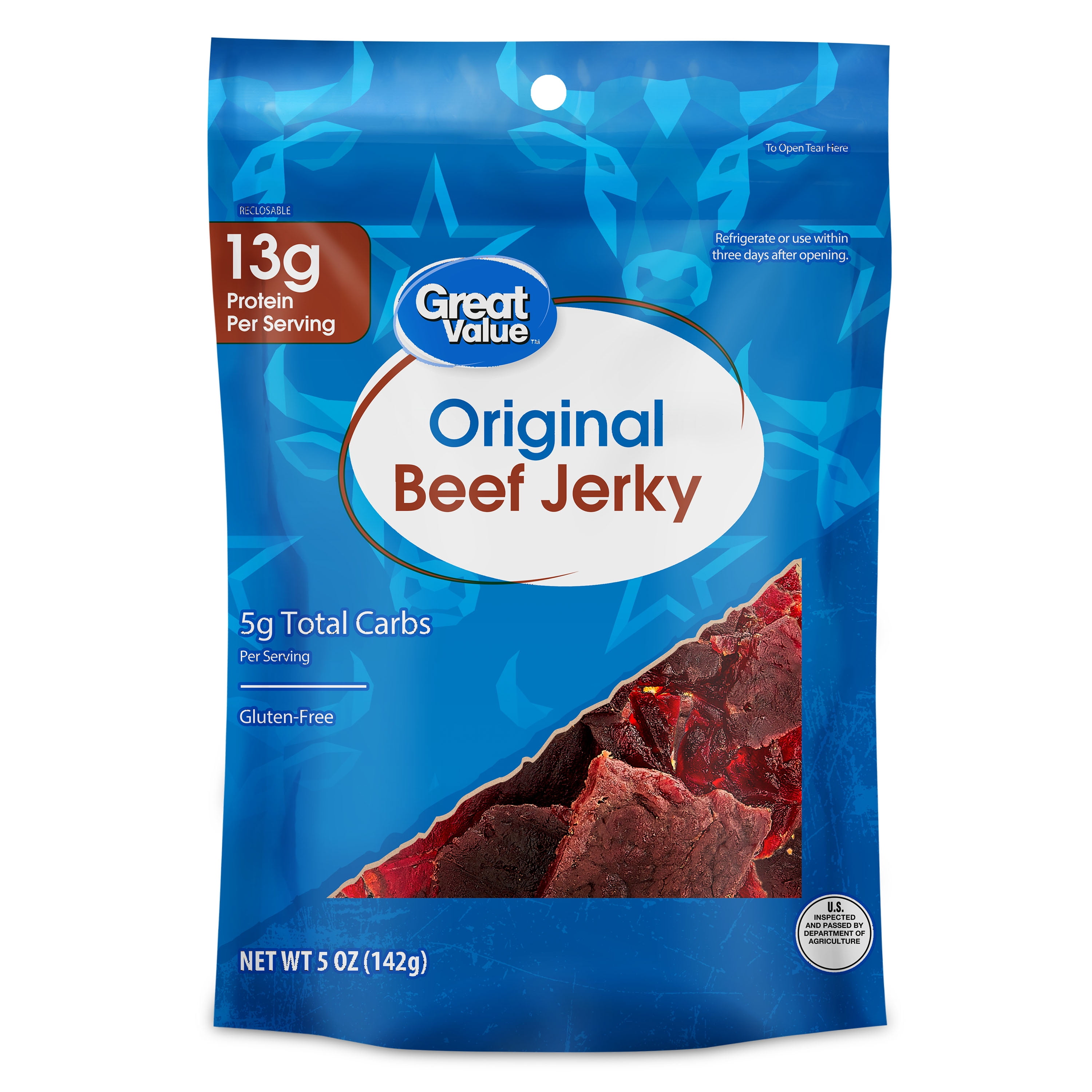 Great Value Original Beef Jerky, 5 oz