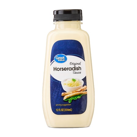 Great Value Original Horseradish Sauce, 12 oz (Regular)
