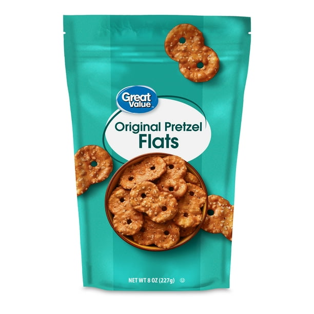 Great Value Original Pretzel Flats, 8 oz