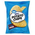 thumbnail interactive-video image 1 of Great Value Original Rippled Potato Chips Party Size, 13.5 oz, 1 of 9