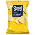 thumbnail image 1 of Great Value Original Salted Potato Chips, 8 oz Bag, 1 of 10