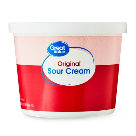 Great Value Original Sour Cream, 48 oz
