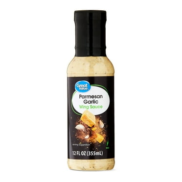 Great Value Parmesan Garlic Wing Sauce, 12 fl oz