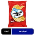 thumbnail interactive-video image 1 of Great Value Original Wavy Potato Chips Party Size, 13 oz, 1 of 11