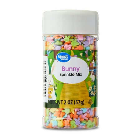 Great Value Pastel Easter Bunny Sprinkle Mix, 2 oz