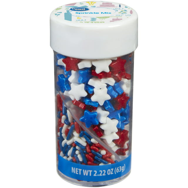 Great Value Patriotic Sprinkles Twist, 2.22 oz