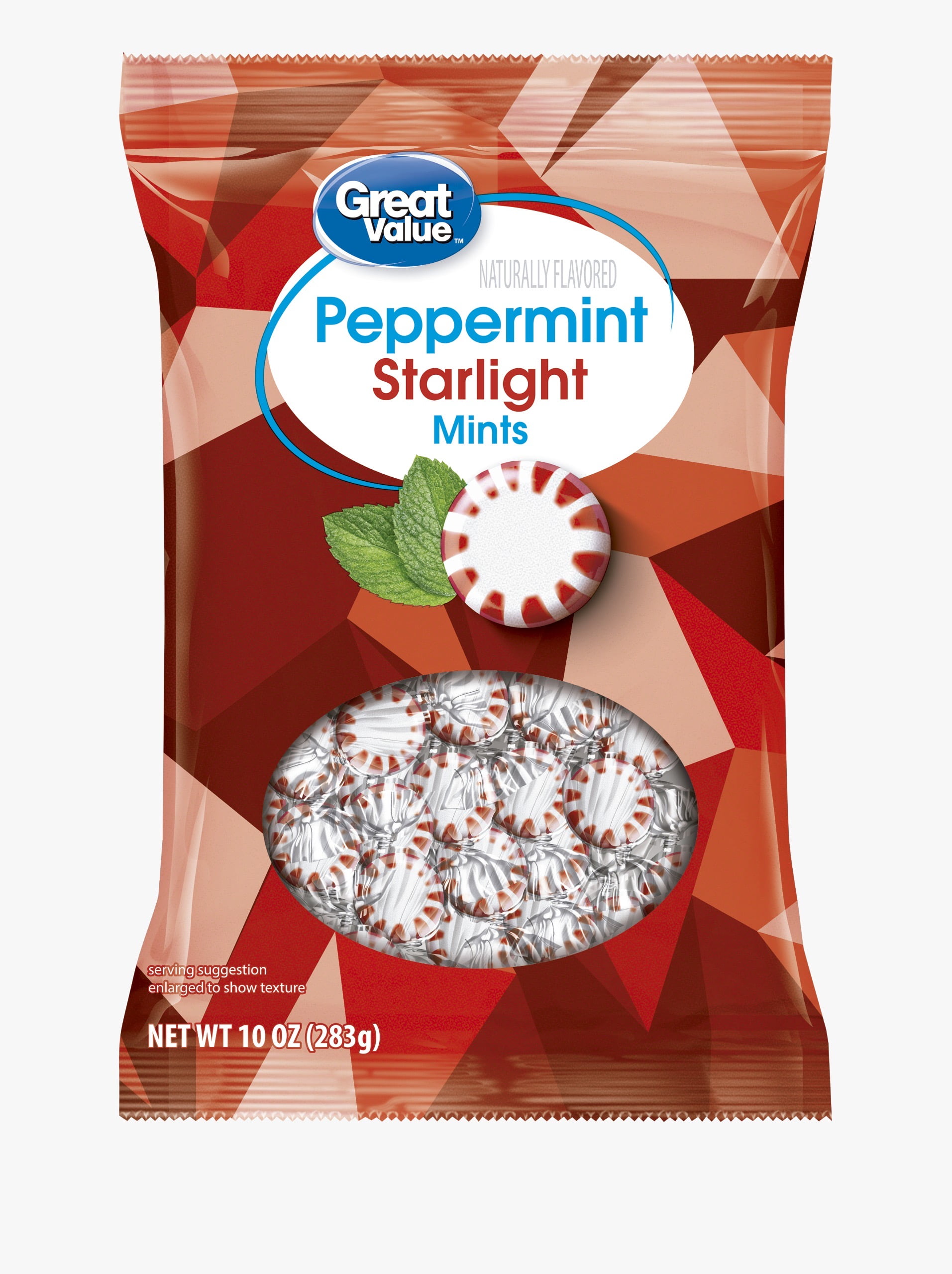 Great Value Peppermint Starlight Mints Hard Candy, 10 oz