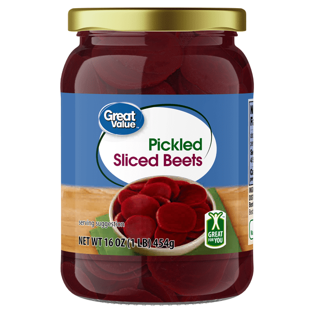 Great Value Pickled Sliced Beets, 16 oz - Walmart Business Supplies