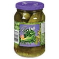 thumbnail image 1 of Great Value: Pickles Kosher Baby Dill, 16 fl oz, 1 of 1