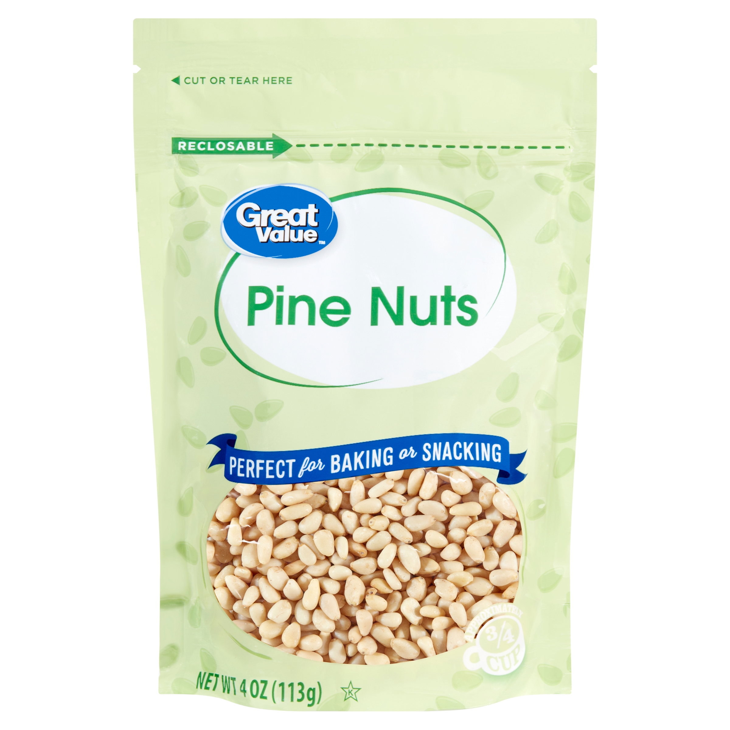 Great Value Pine Nuts, 4 oz - image 1 of 8