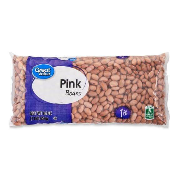 Great Value Pink Beans, 1 lb
