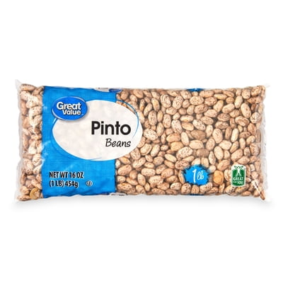 Great Value Kosher Pinto Beans, 16 oz
