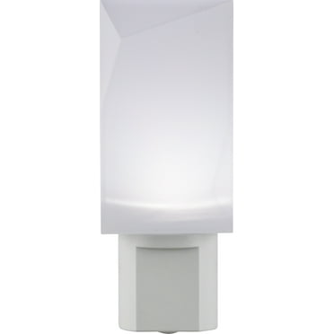 Great Value Plug-in LED Night Light, Light Sensing, Daylight, 6 in, 2.83 in