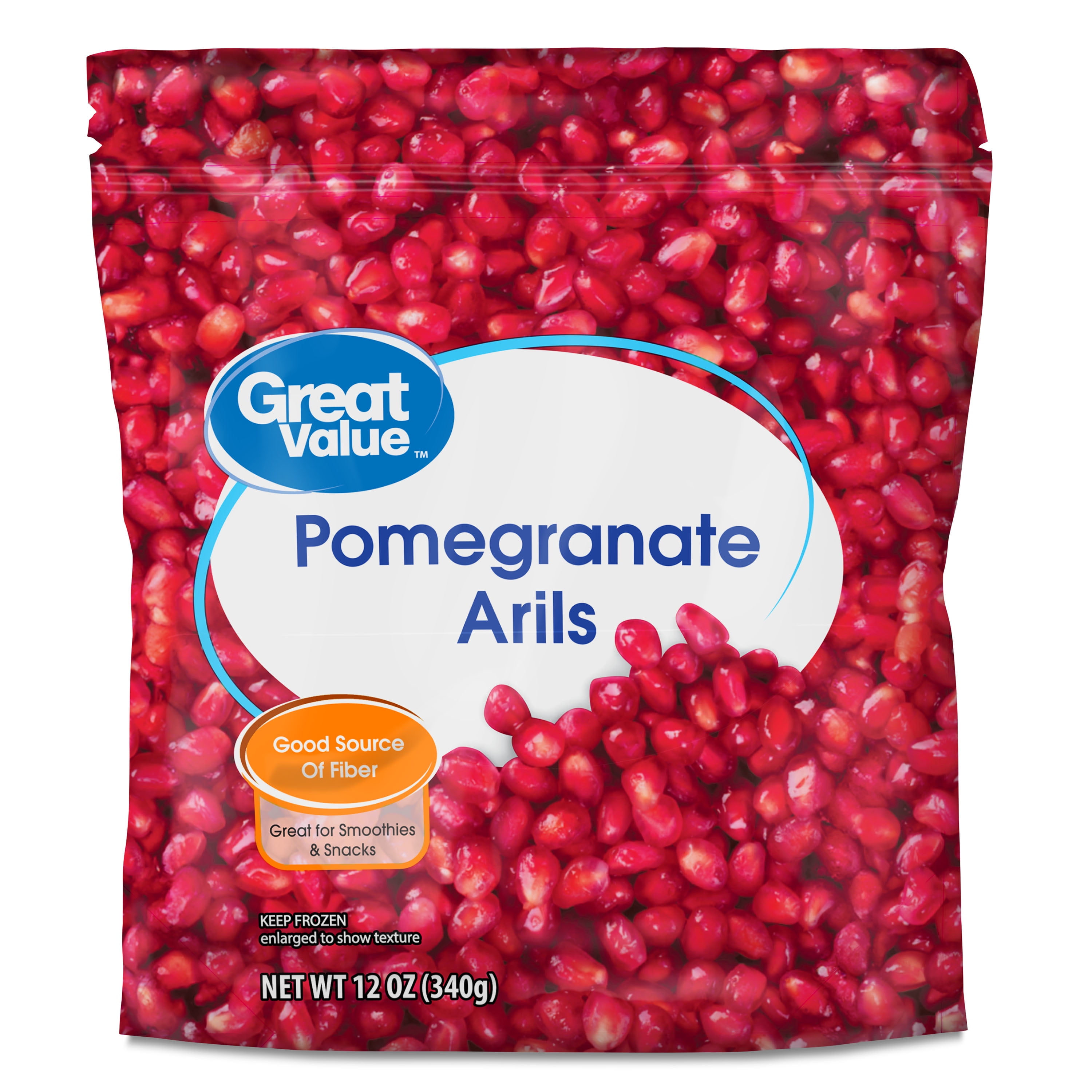 Great Value Pomegranate Arils, 12 oz (Frozen)
