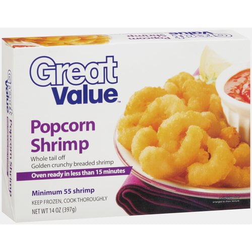 Great Value Popcorn Shrimp, 14 oz