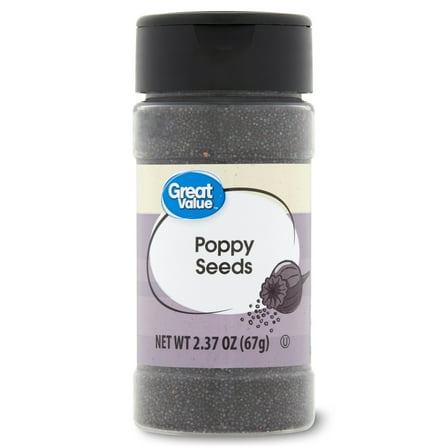 Great Value Poppy Seeds, 2.37 oz