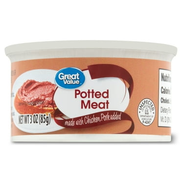 Great Value Potted Meat, 3 oz