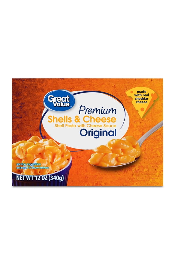 Premium Original Shells & Cheese, 12 oz