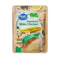 thumbnail image 1 of Great Value Premium White Chicken in Lemon Pepper Sauce, 2.6 oz Pouch (Shelf Stable), 1 of 9