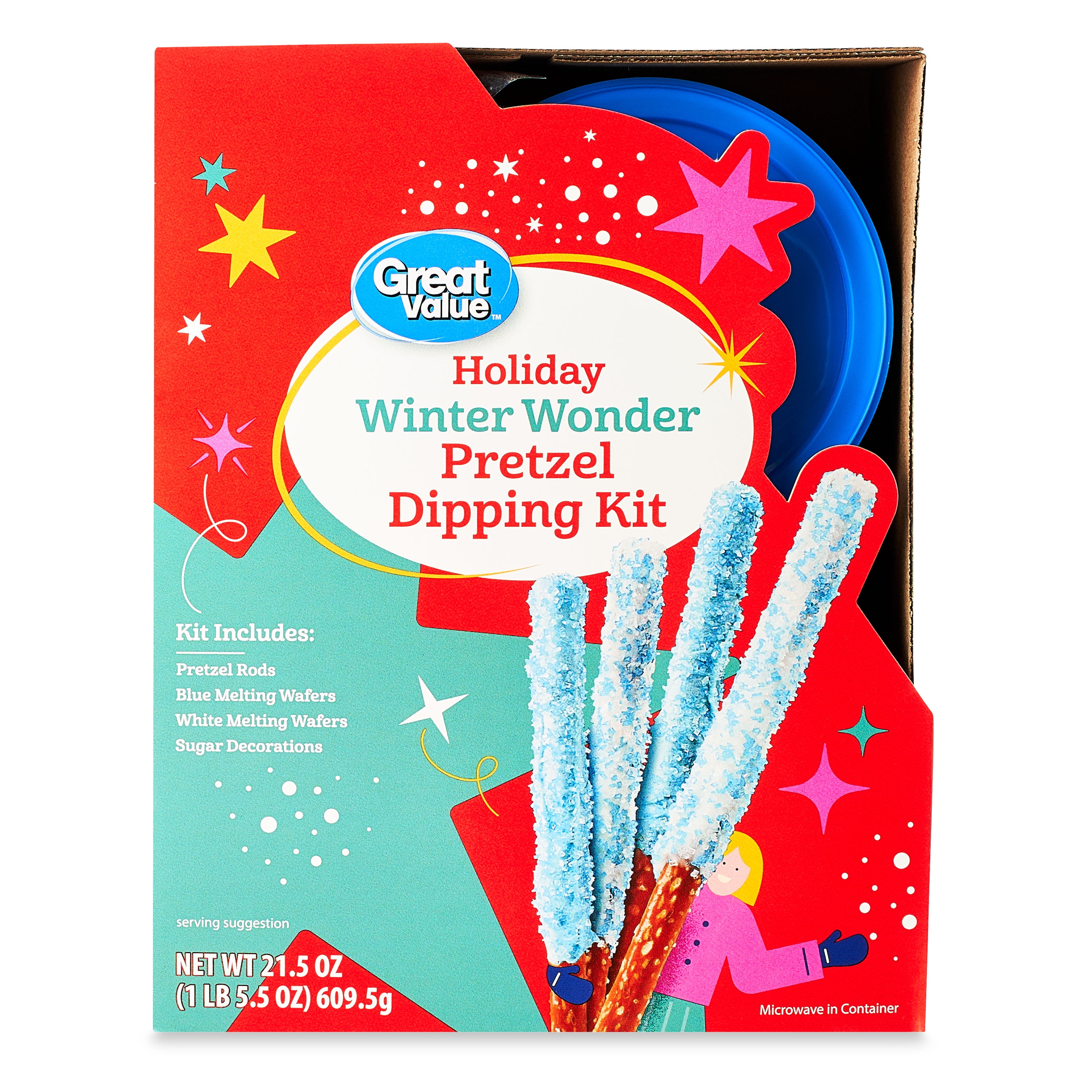 Great Value Pretzel Dipping Kit, 2.5 oz