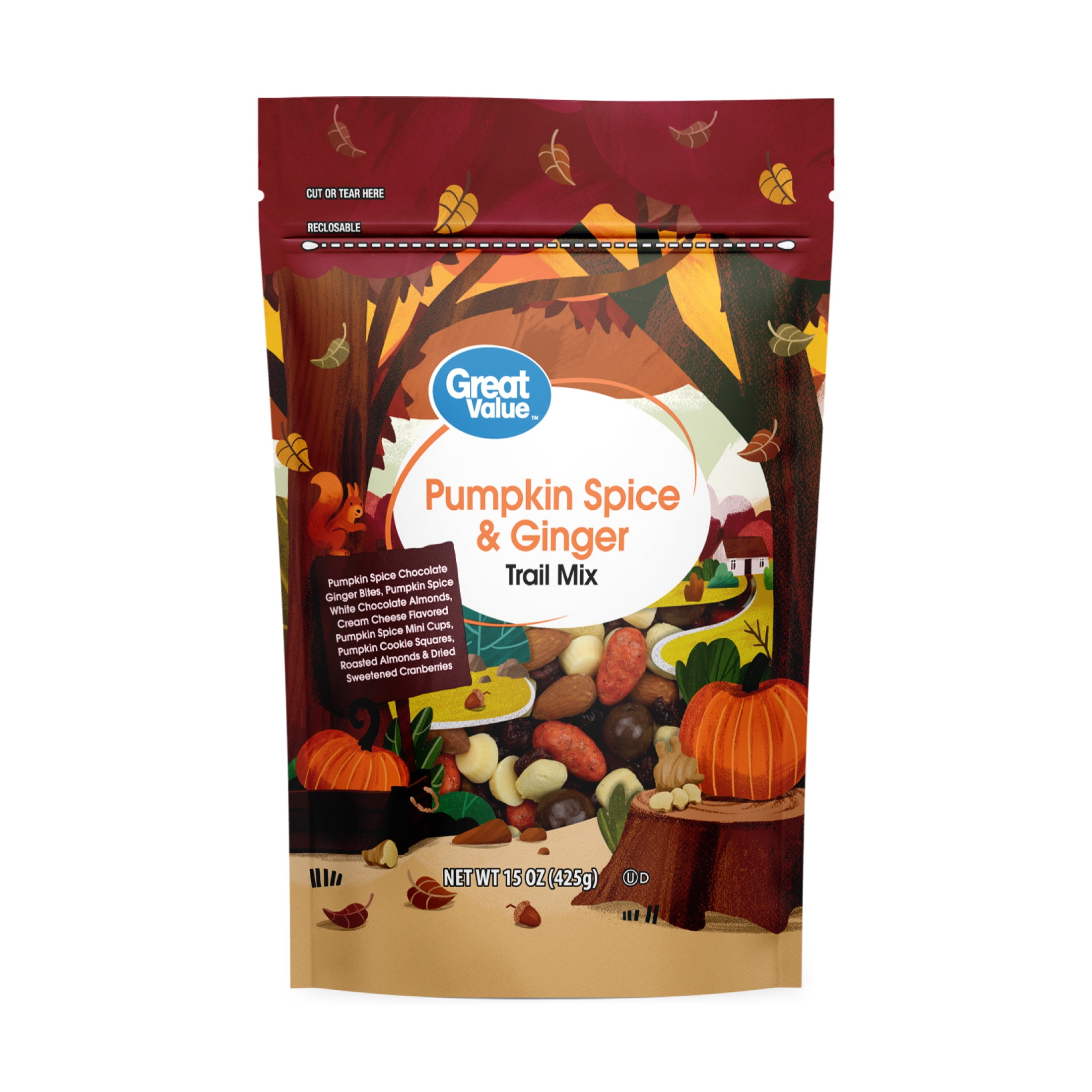 Great Value Pumpkin Ginger Trail Mix, 15 oz